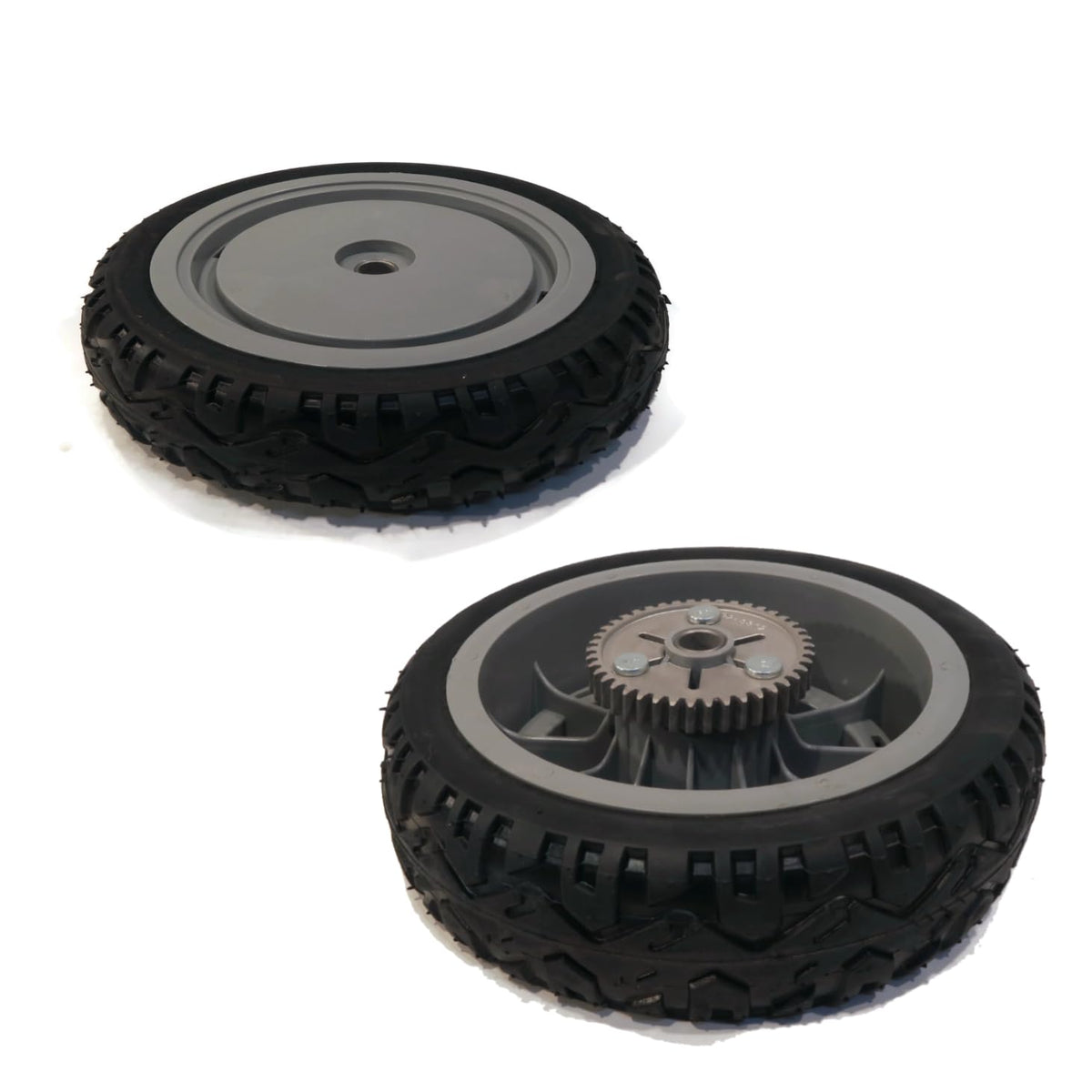 Toro rear wheel front packaging showing OEM fit and quick replacement benefit