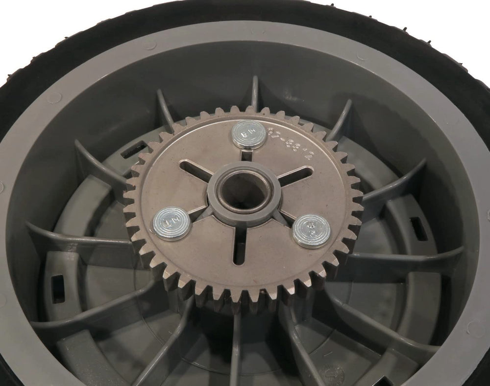 Toro rear wheel product label and part number 107-3709 for confident identification