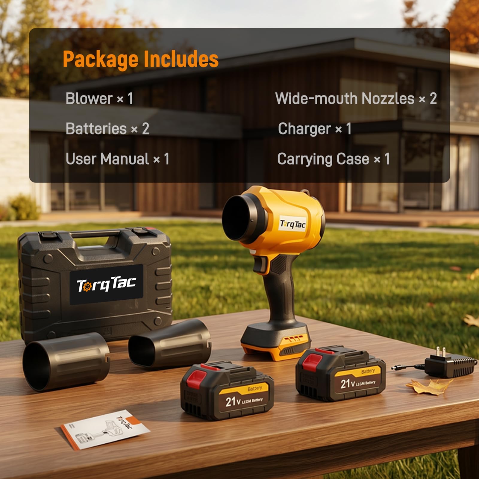 TorqTac clearing gutters and rooftop debris to reach high spots safely