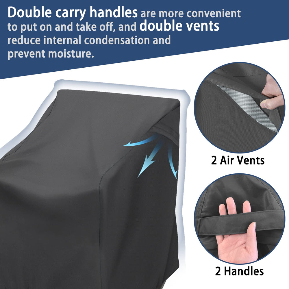 TORUTA adjustable drawstring and buckles securing cover in wind