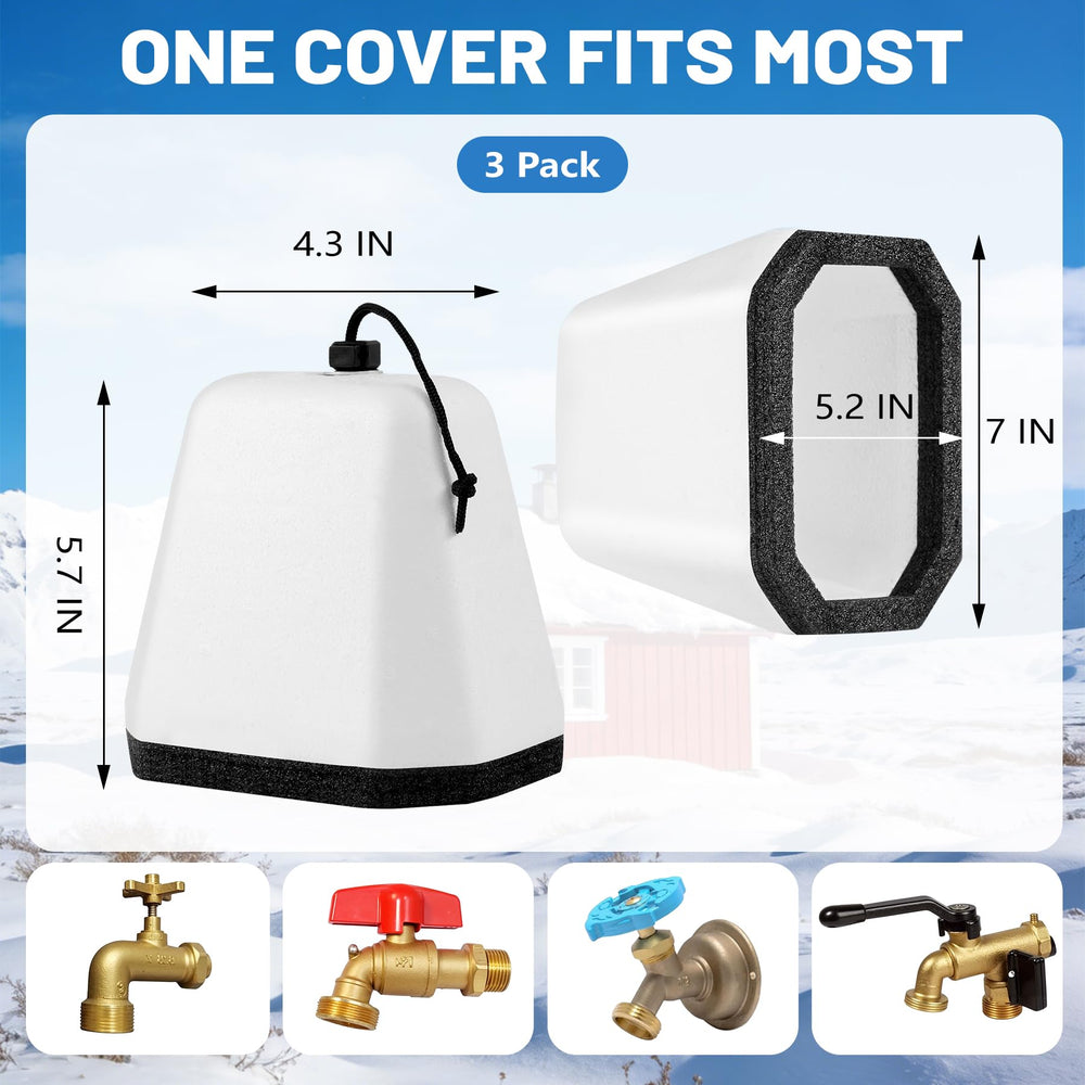 TOSELBAI three-pack arrangement showing convenient multi-faucet coverage
