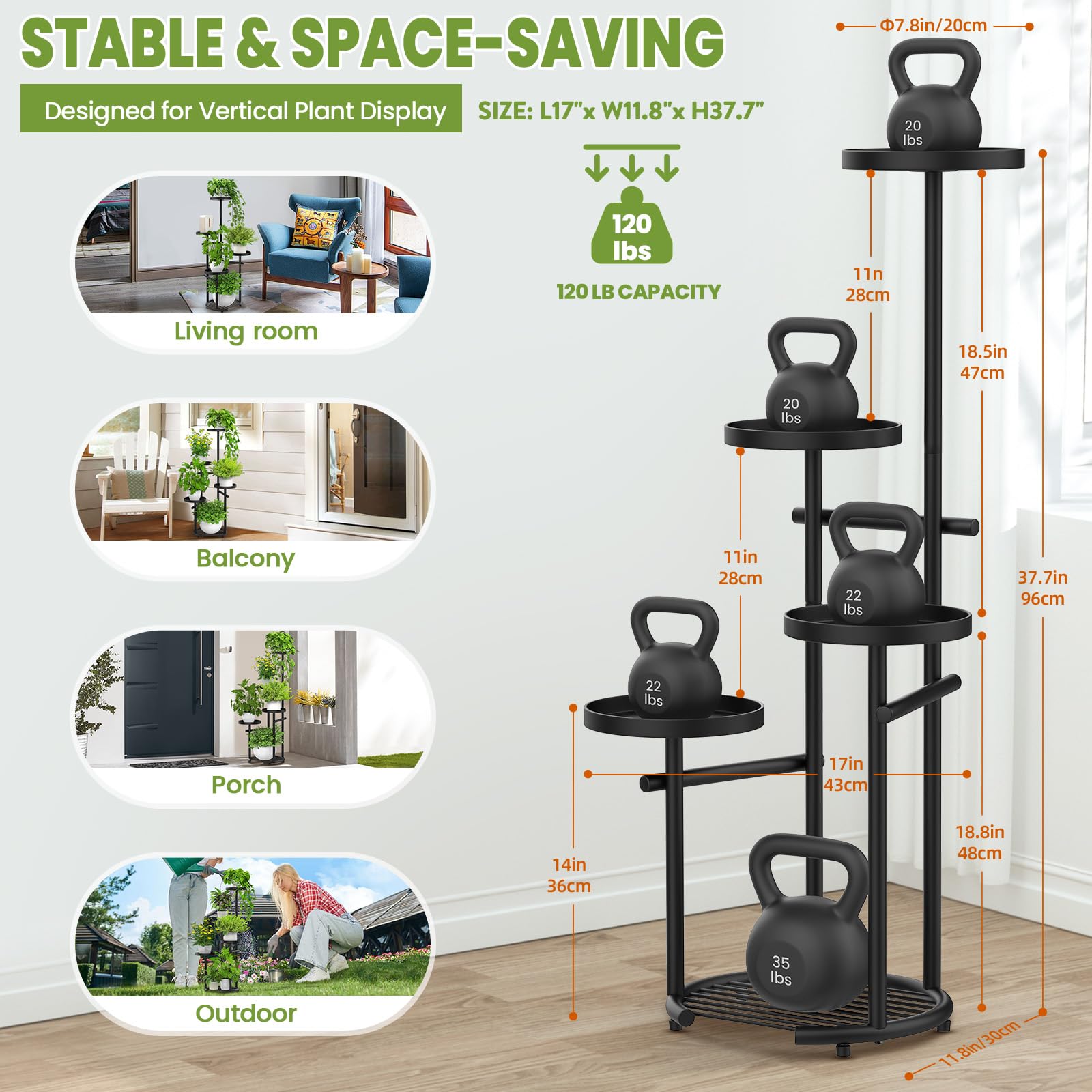 TOSKING adjustable leveling feet close-up for stable placement