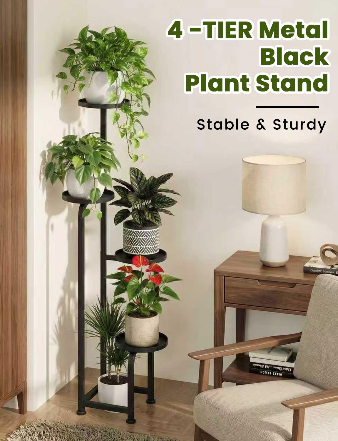 TOSKING close-up of tray drainage holes promoting healthier plants
