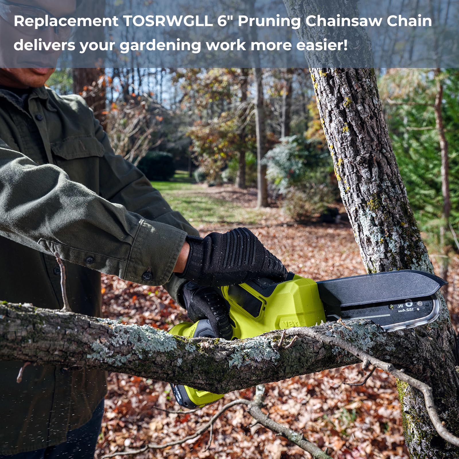 TOSRWGLL in-use pruning shot illustrating efficient branch cutting