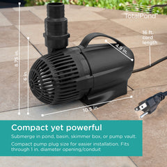TotalPond pumpshield close-up protecting intake and reducing clogs