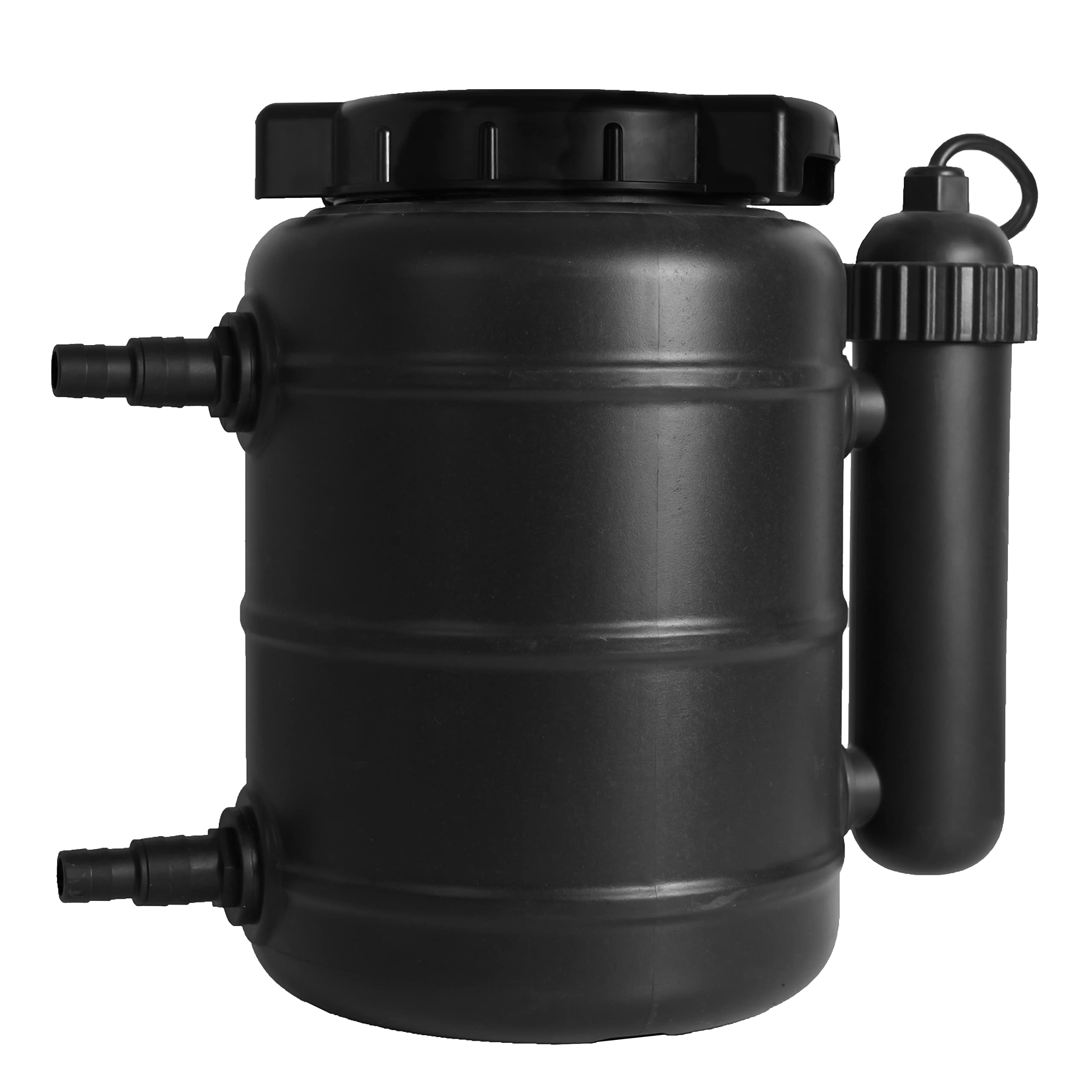 TotalPond front view showing filter unit and compact design benefit