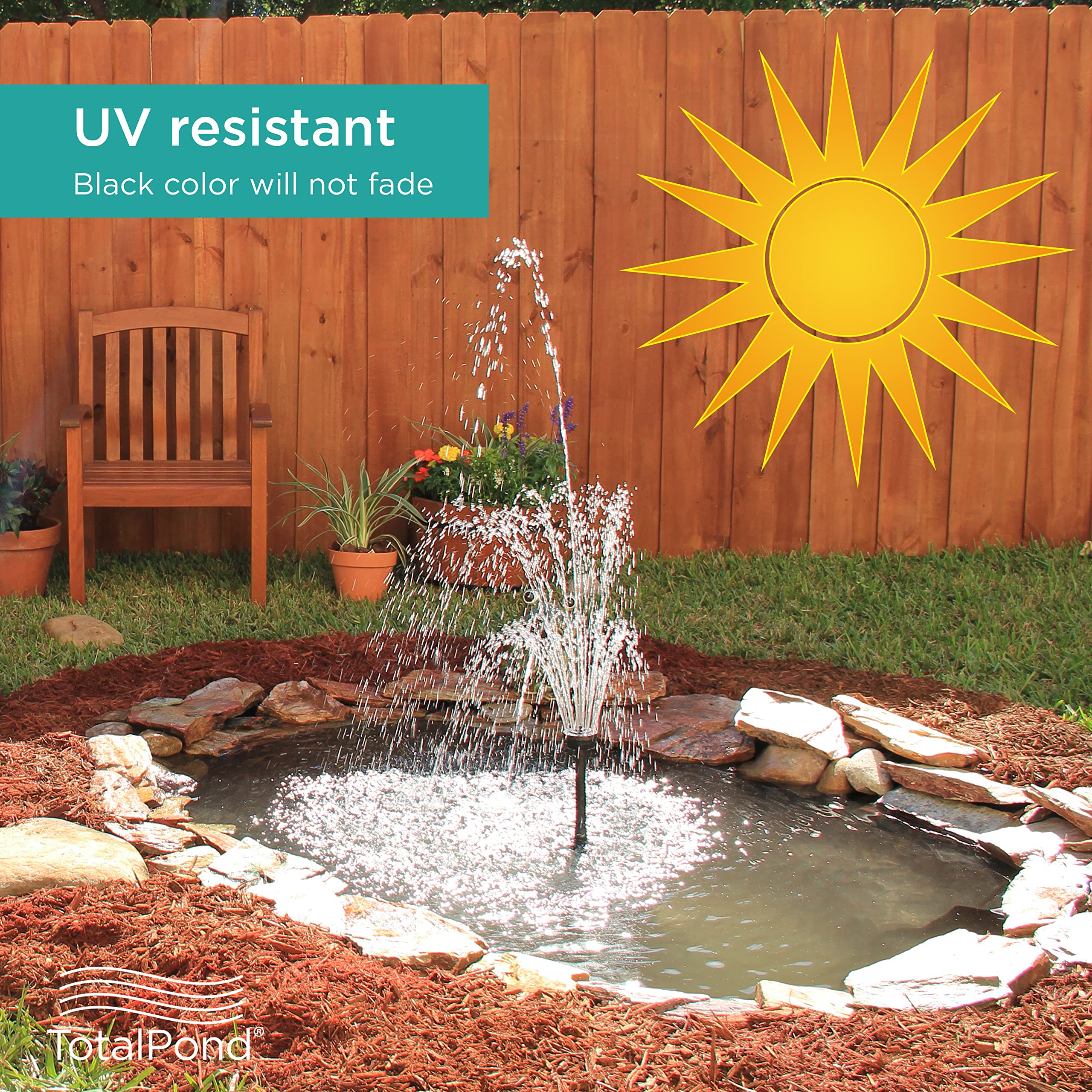 TotalPond liner shaped around waterfall for flexible installation