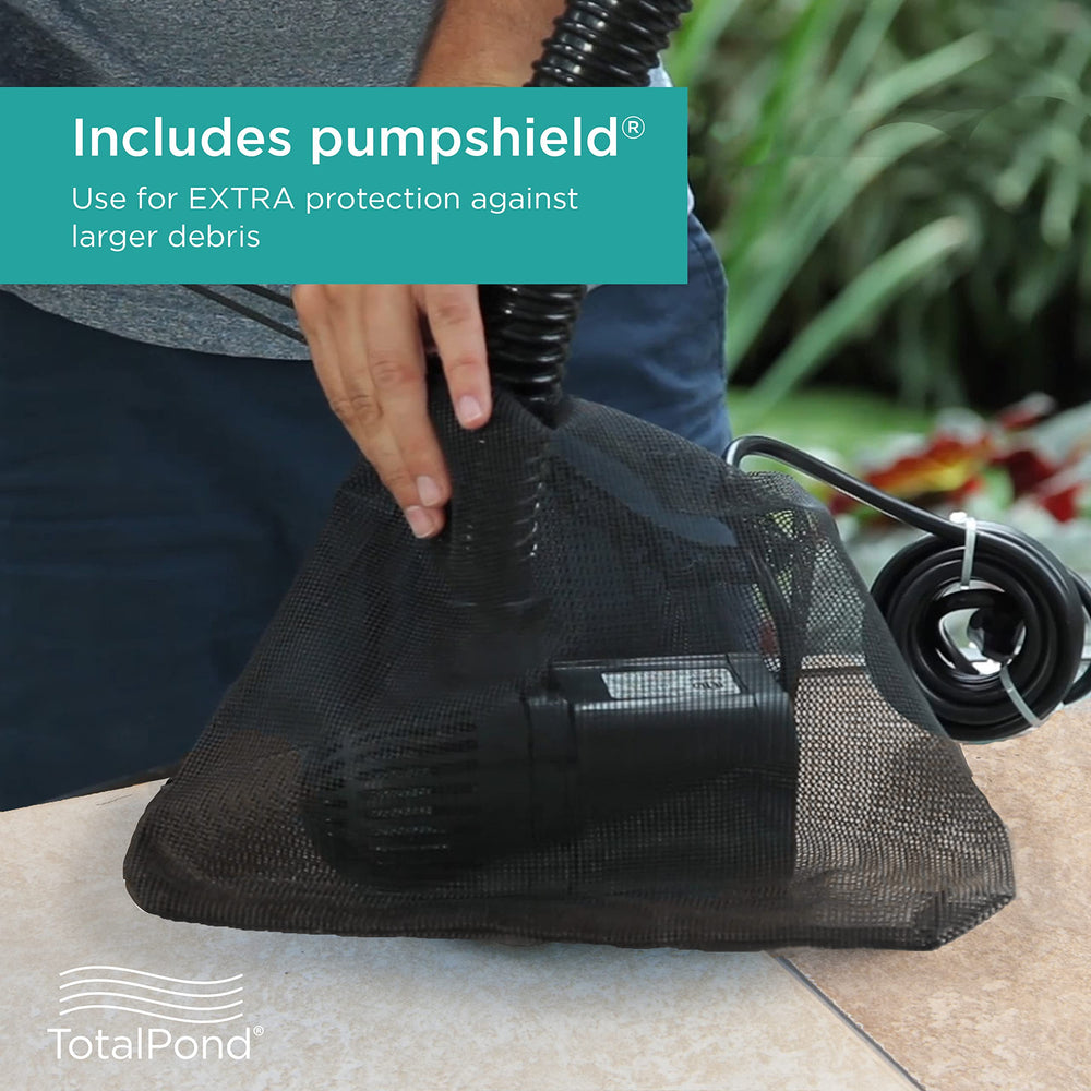 TotalPond 16 ft power cord and connector displayed for flexible installation