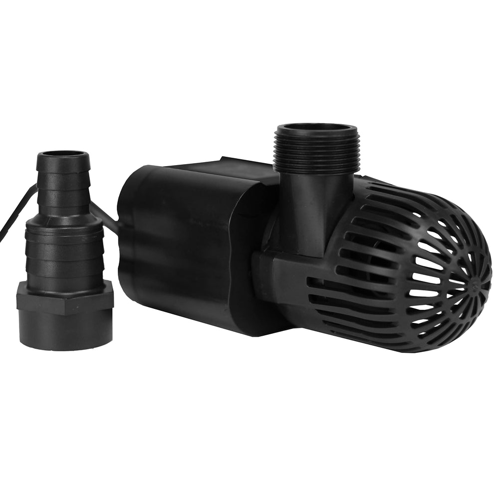 TotalPond pump front view showing compact durable housing and reliable flow