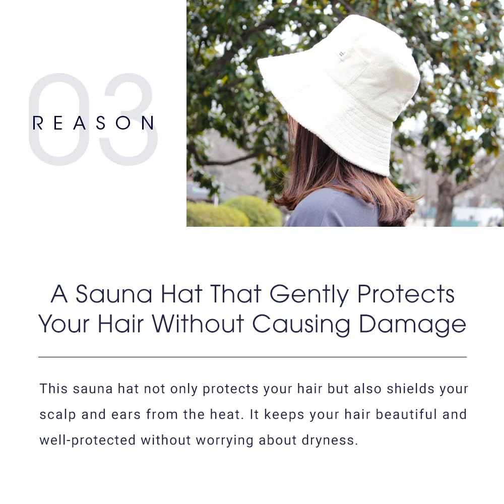 Totonoi Japan hat worn on model demonstrating comfortable protection