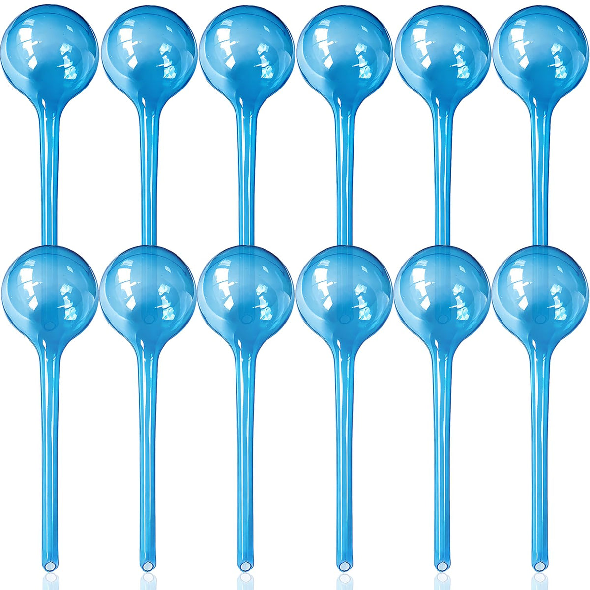 TOTYAO front view of globes showing blue refillable design and easy use