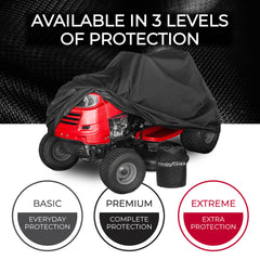 Tough Cover packed in carrying bag for convenient transport and storage