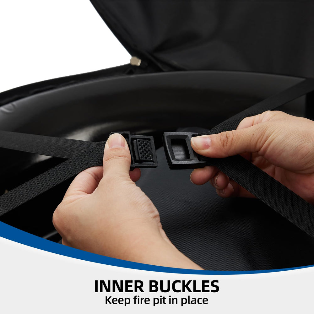 TOURCYCLE top handle and strap for easy lift and versatile carrying
