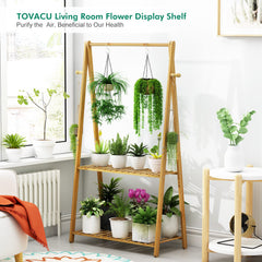 Tovacu close-up of bamboo grain and varnish highlighting durable finish
