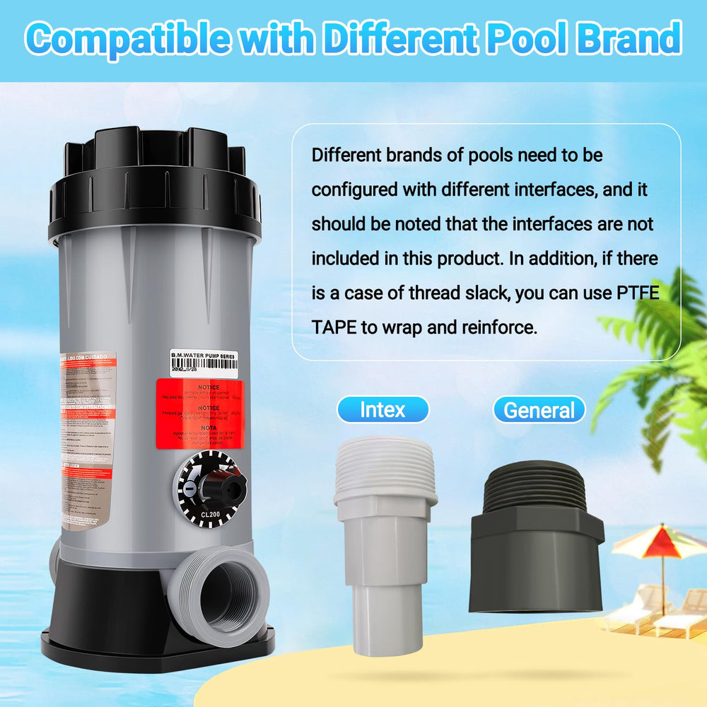 TOVEN-RV being loaded with chlorine tablets showing easy refill access benefit