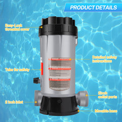 TOVEN-RV dual-thread inlet and outlet ports clear for correct piping match benefit