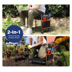 Tovve close-up of detachable 10-inch foam kneeling pad for comfort