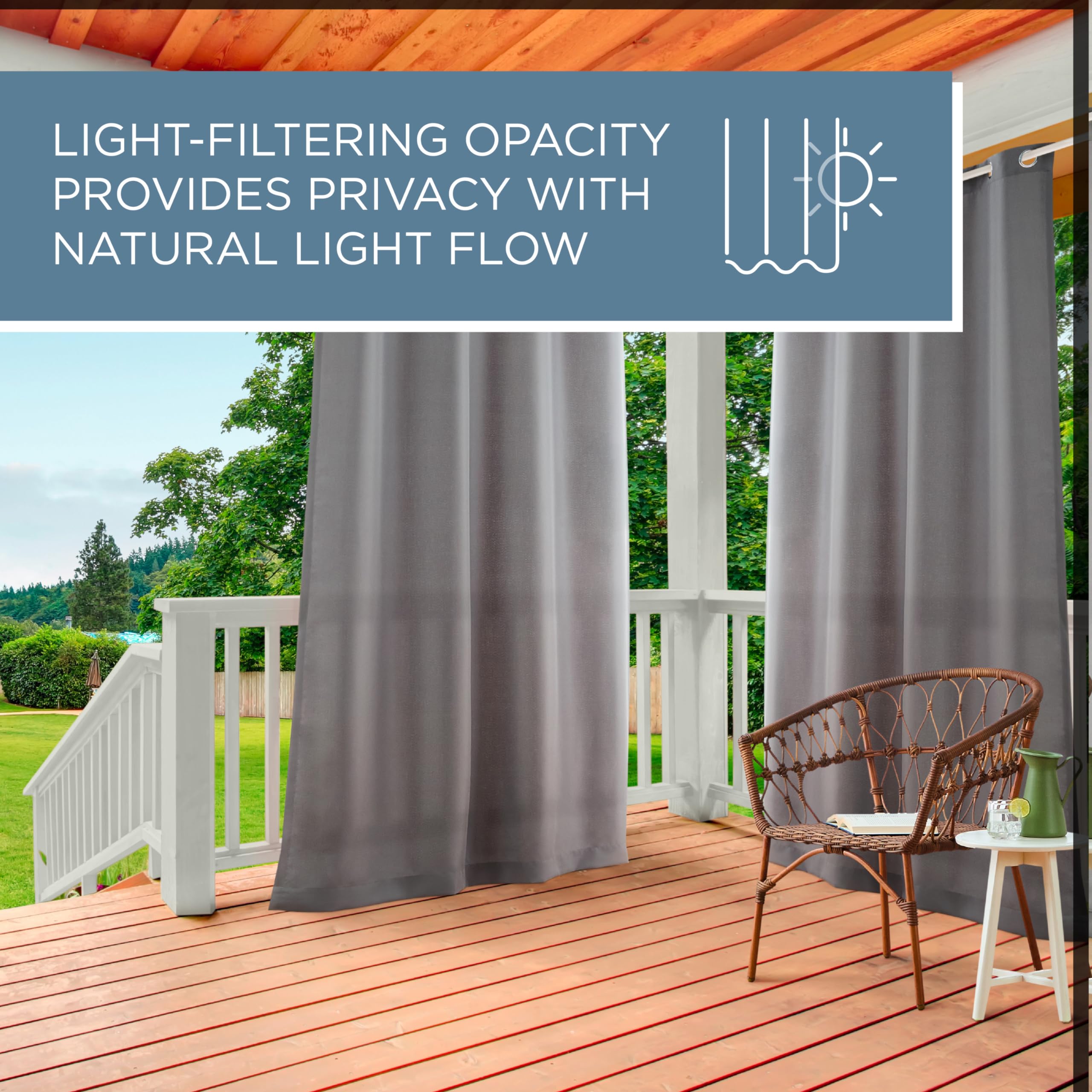 TOWN & COUNTRY BASICS in sunroom providing filtered daylight and cozy ambiance
