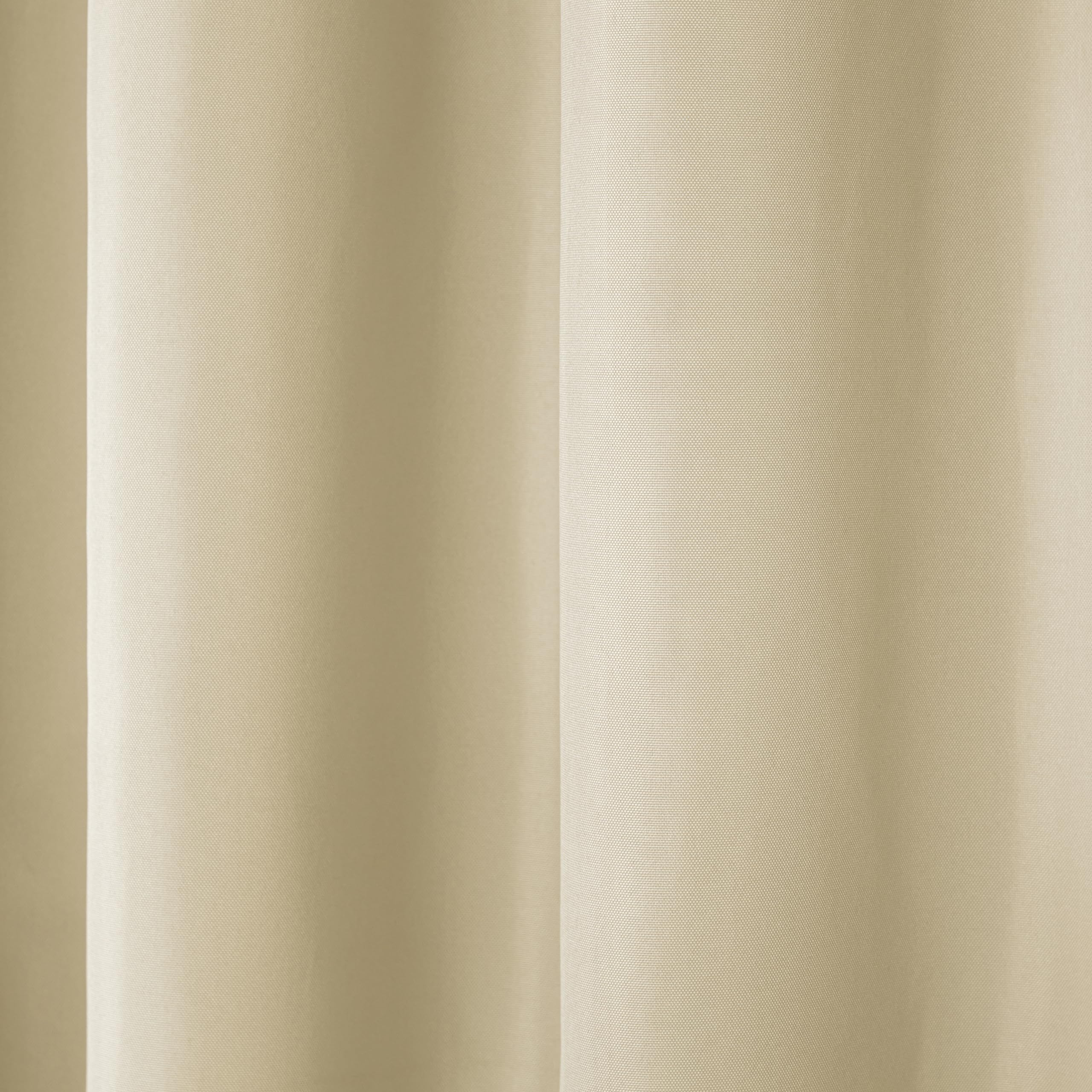 TOWN & COUNTRY BASICS stainless-steel grommet detail for smooth hanging