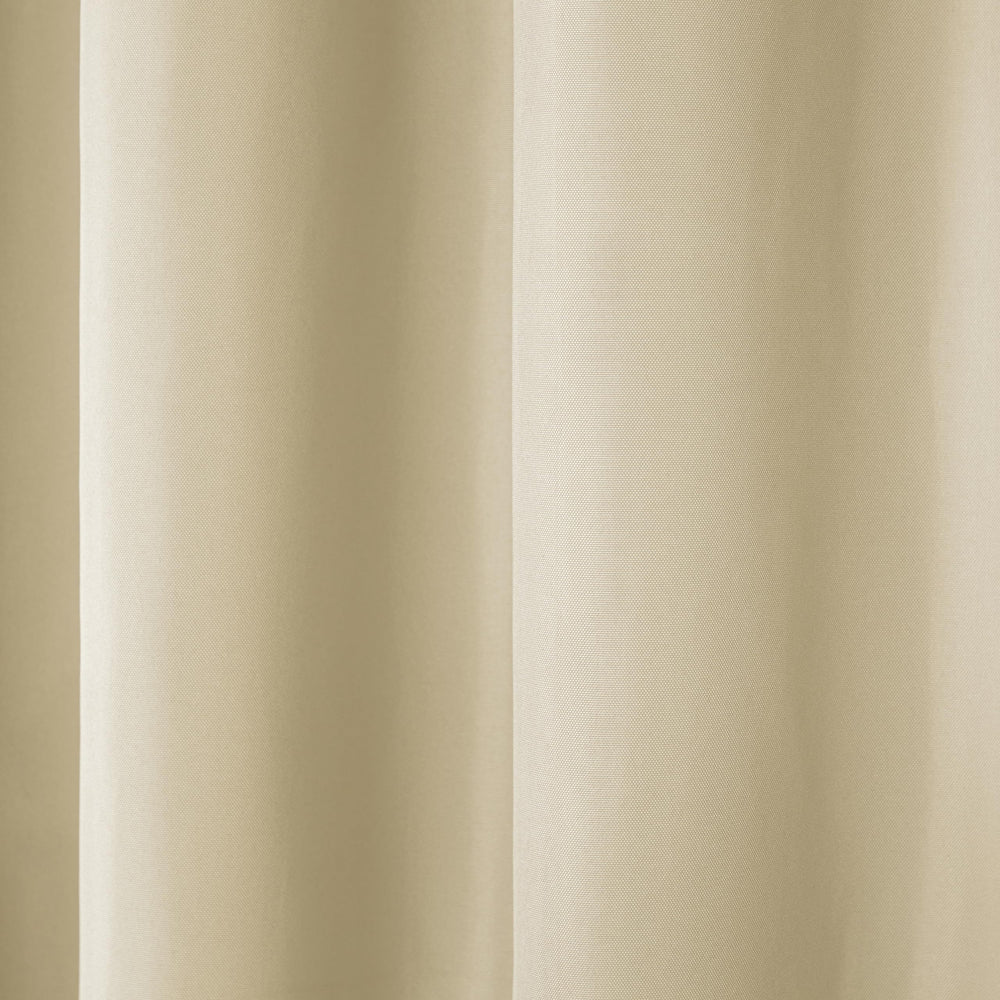TOWN & COUNTRY BASICS stainless-steel grommet detail for smooth hanging