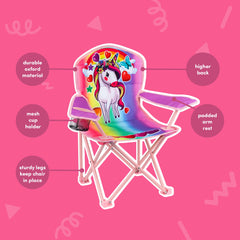 Toy To Enjoy folded chair inside carrying bag for convenient transport