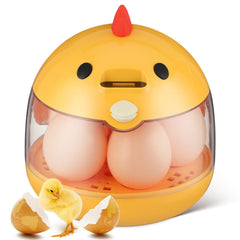 TOYANDONA front view showing compact incubator and clear lid benefit visibility