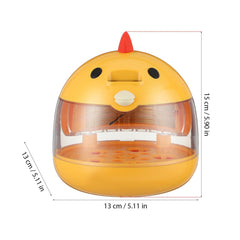 TOYANDONA open tray exposing egg holders for easy loading and cleaning