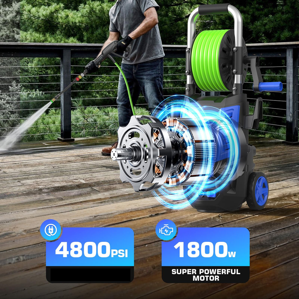 Toyqqeow four quick-change nozzles displayed for versatile spray patterns and tasks