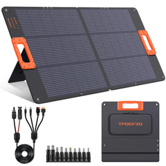 TPDEFZQ folded panel with handle showing portable transport and convenience