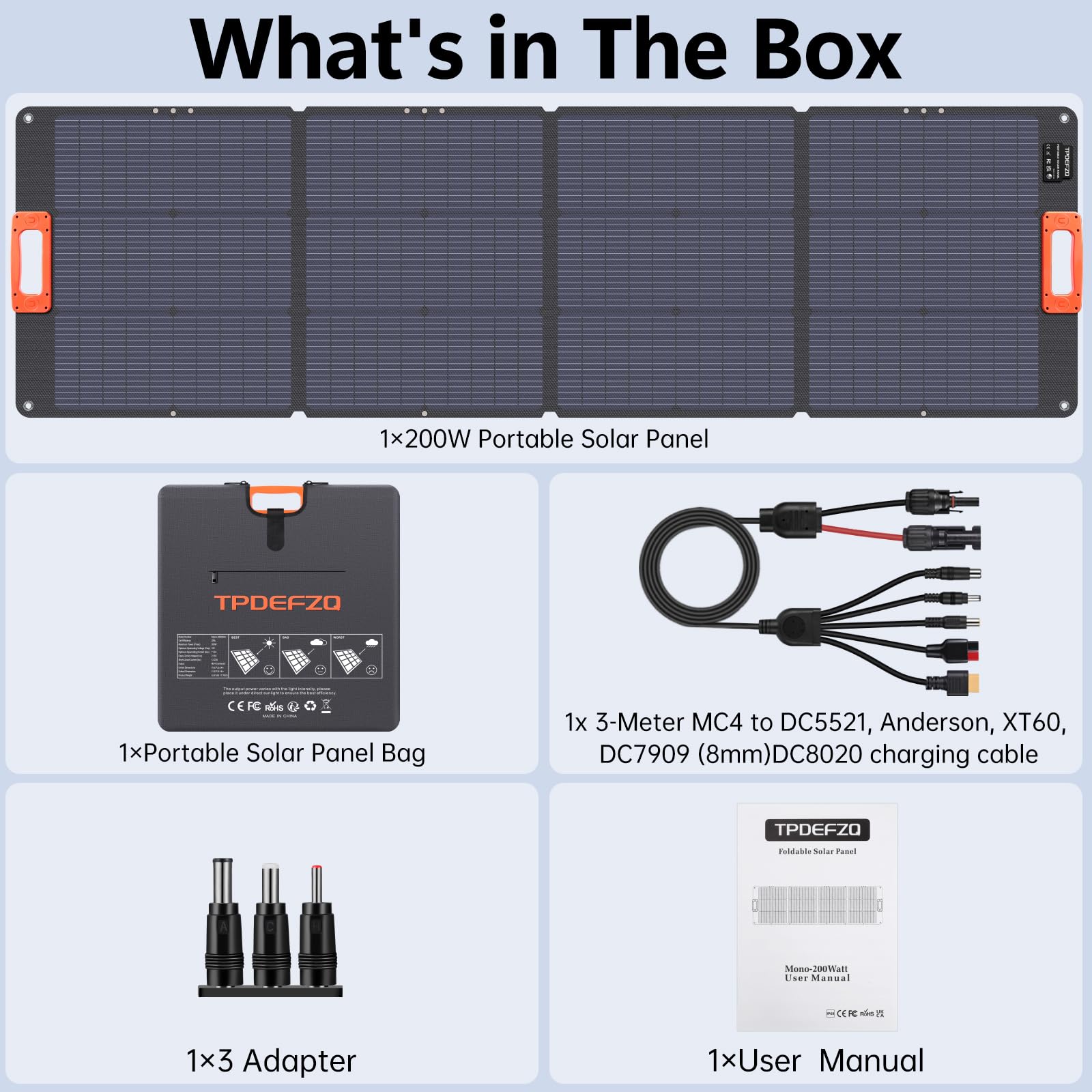 TPDEFZQ storage bag with accessories showing organized transport and protective benefit