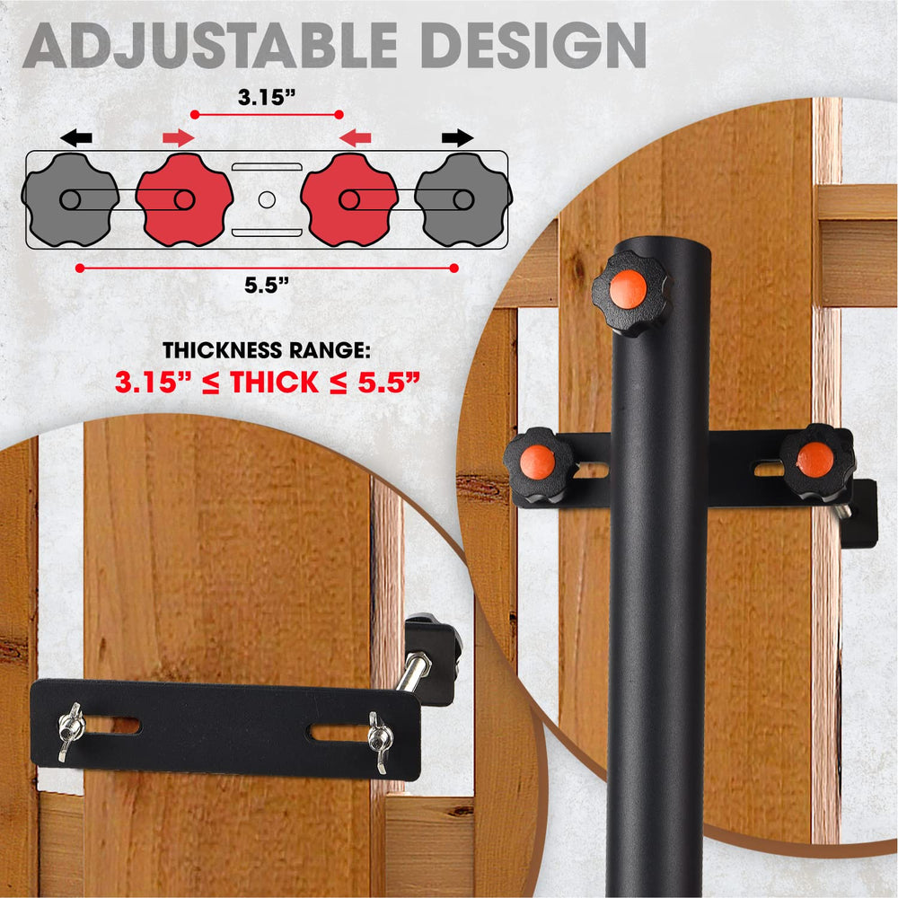 TPHUC hardware kit laid out showing included stainless steel accessories