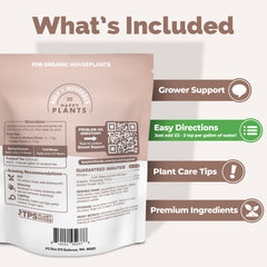 TPS NUTRIENTS granules applied in potted fiddle leaf fig to promote healthier leaves