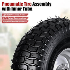 TPXQWL valve stem and inner tube detail demonstrating easy inflation and shock absorption