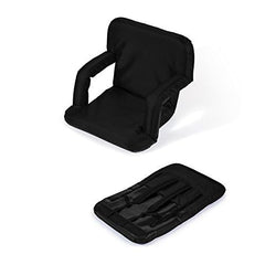 Trademark Innovations close-up of padded armrest and seat for enhanced comfort