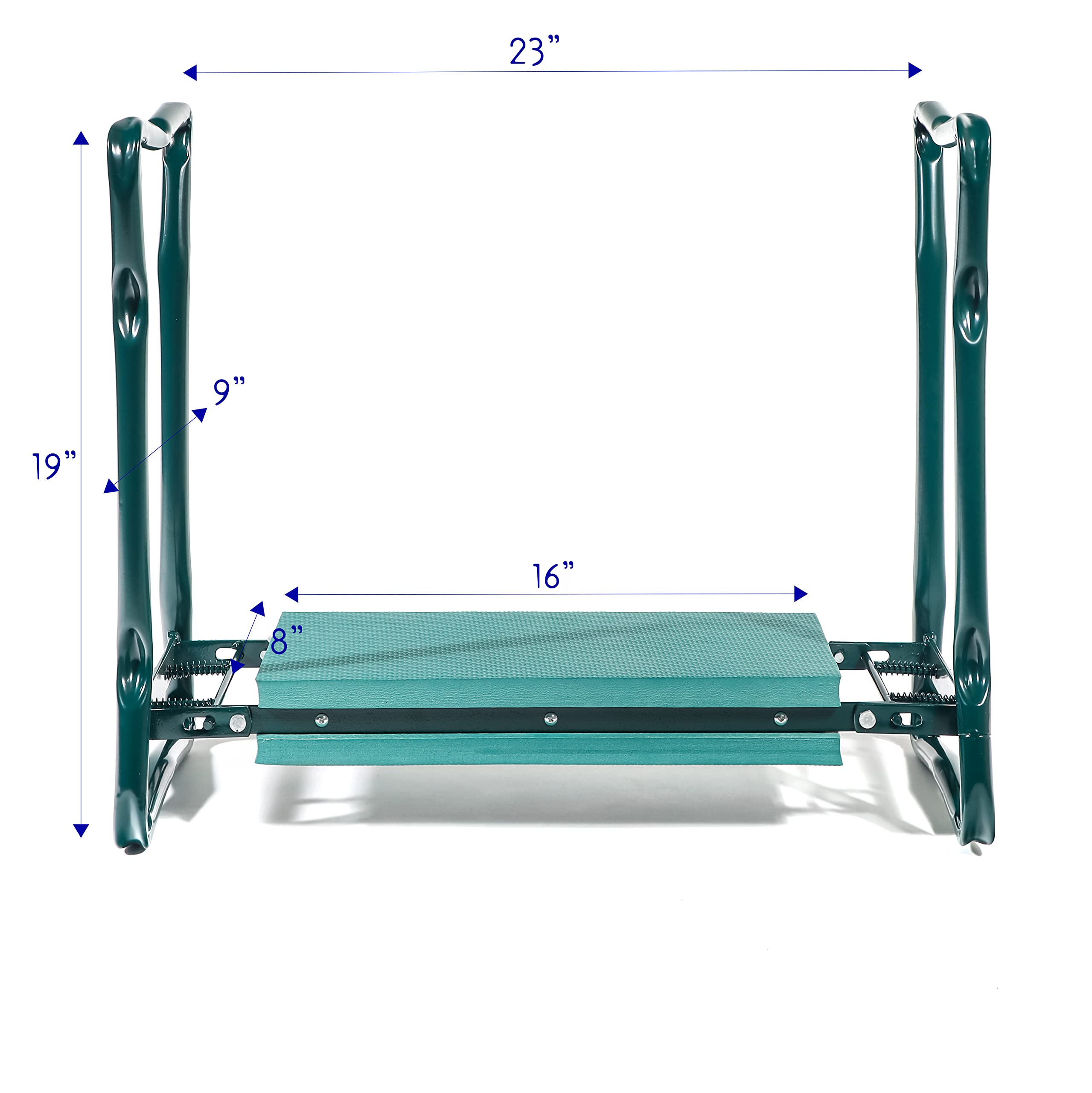 Trademark Innovations folded storage profile showing compactness for easy storage