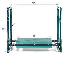 Trademark Innovations folded storage profile showing compactness for easy storage