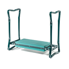 Trademark Innovations front view of kneeler showing frame and cushion benefit comfort
