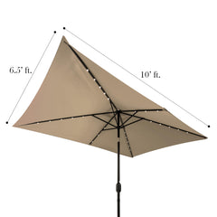 Trademark Innovations top-mounted square solar panel detail showing hands-free charging benefit