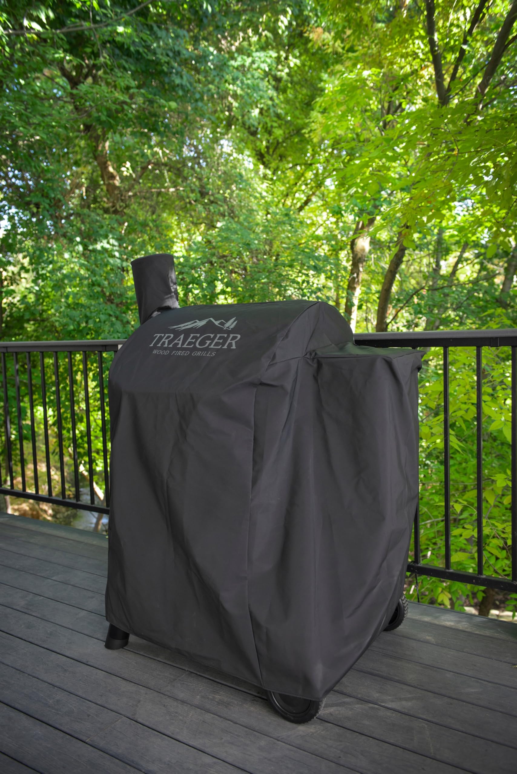 Traeger BAC503 close-up texture of heavy-duty fabric showing durable weatherproof weave