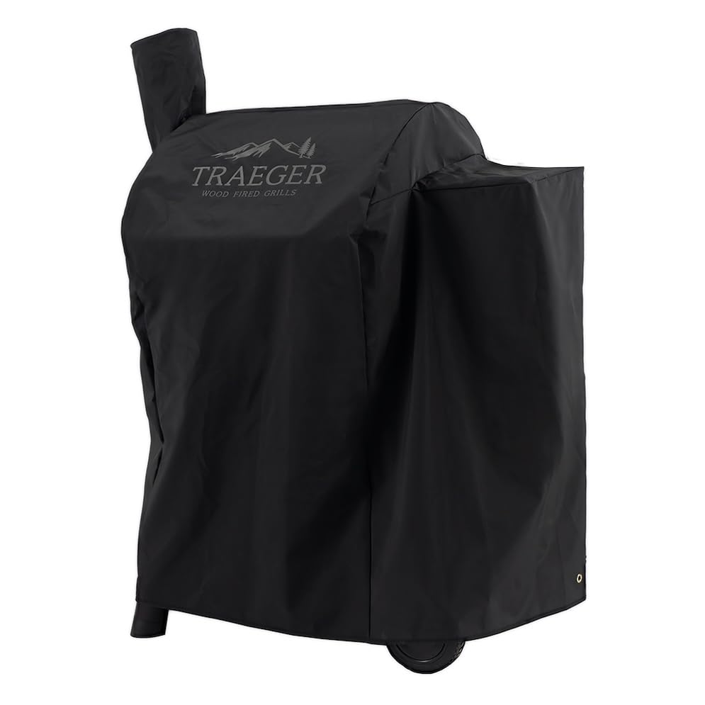 Traeger BAC503 label and contour detail highlighting model-specific fit and secure coverage