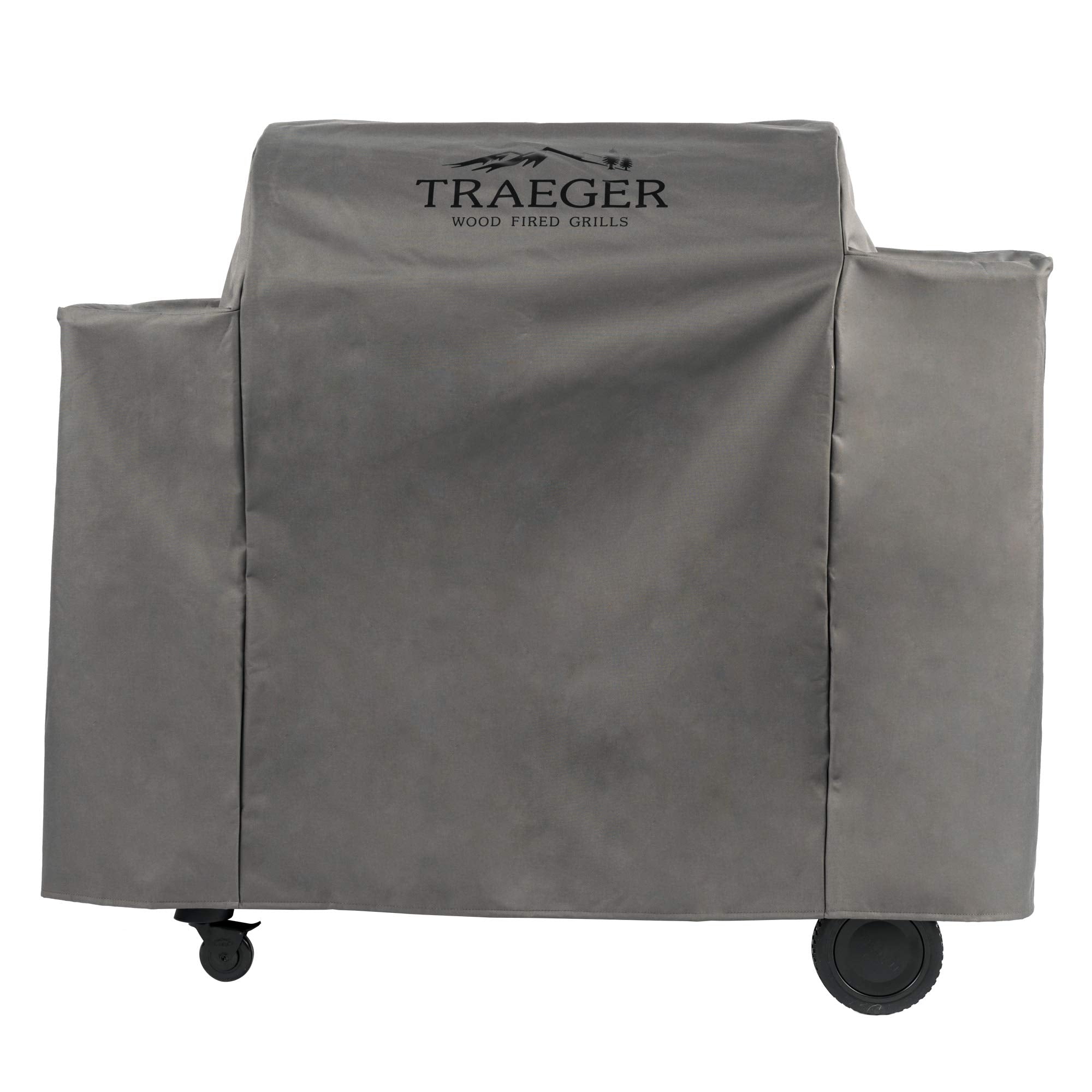Traeger BAC513 front view full cover protecting Ironwood 885, keeps grill clean