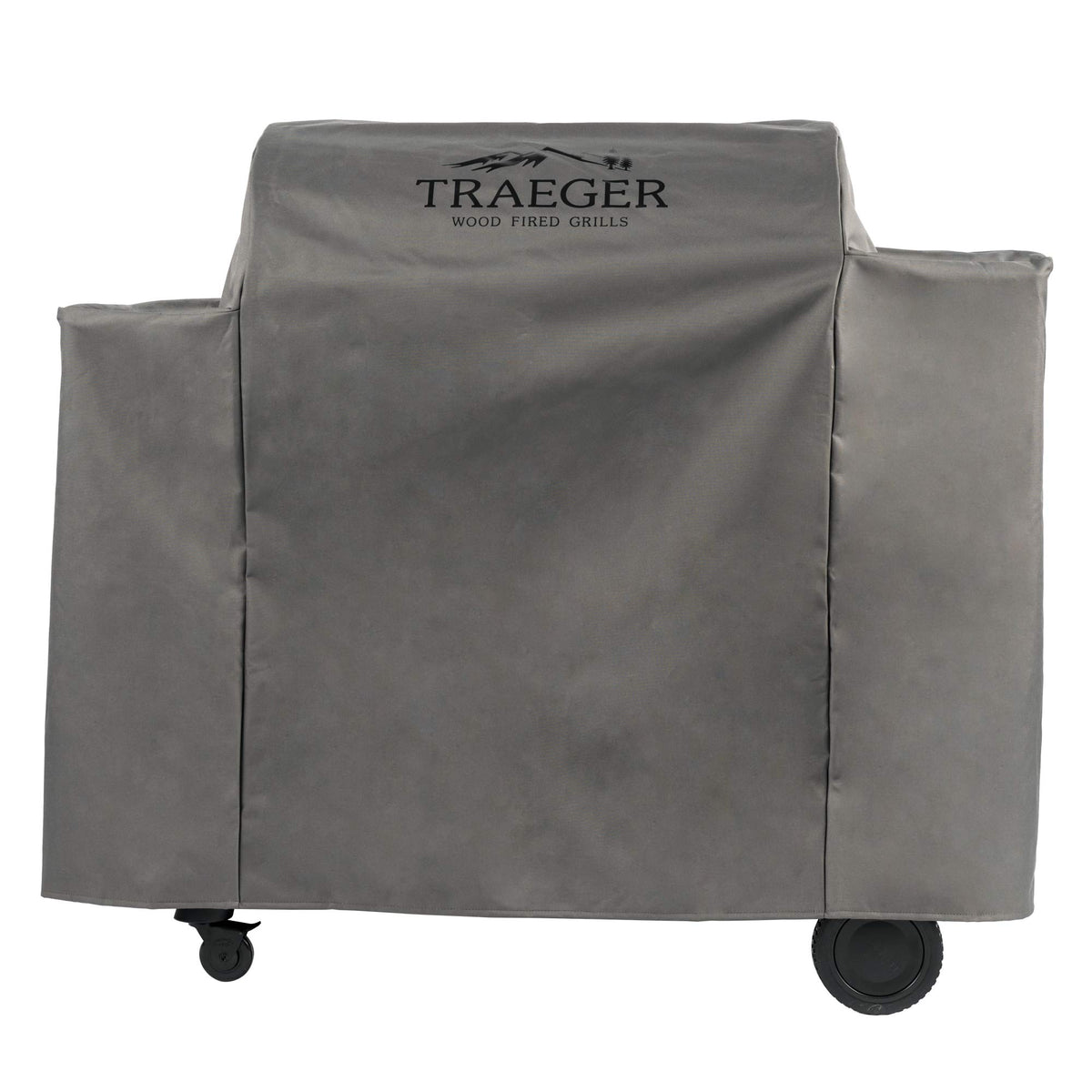 Traeger BAC513 front view full cover protecting Ironwood 885, keeps grill clean