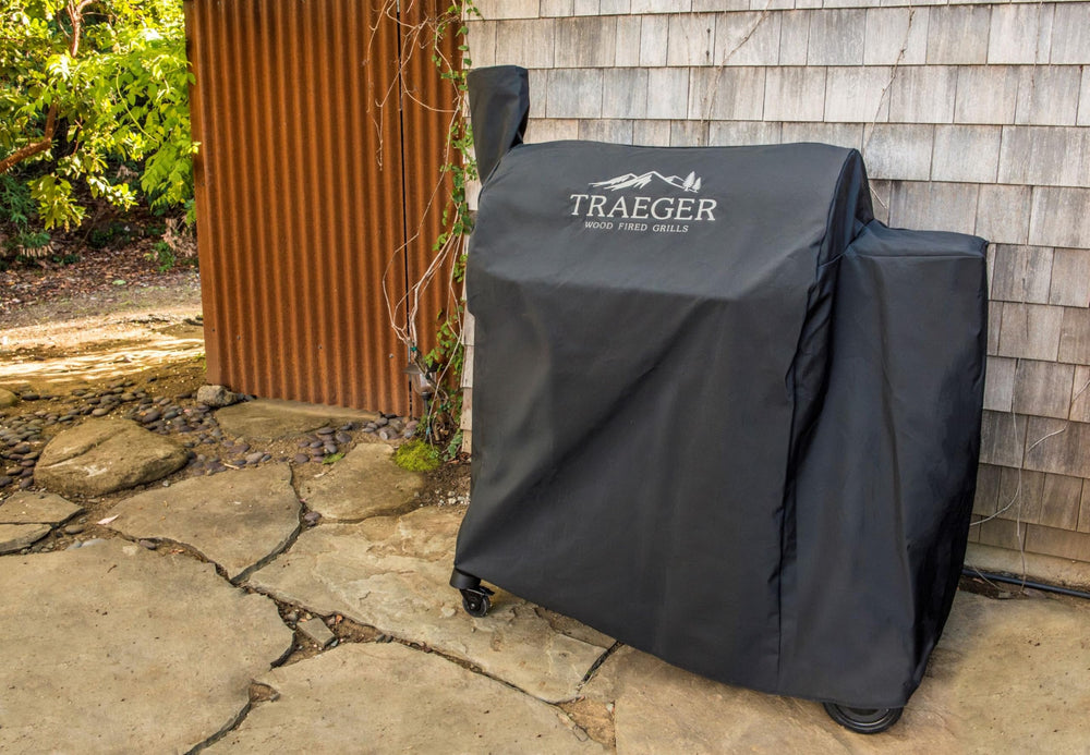 Traeger close-up of BAC504 fabric texture showing durable weather-resistant weave