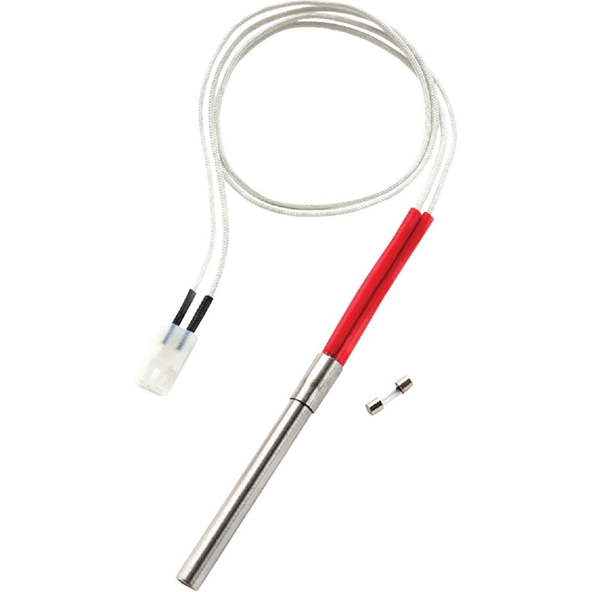 Traeger hot rod front view showing igniter element for quick reliable startup