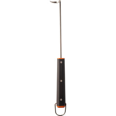 Traeger pig tail edge closeup illustrating slim profile for smooth sliding