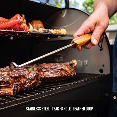 Traeger pig tail lifestyle backyard scene speeding up grilling tasks with ease