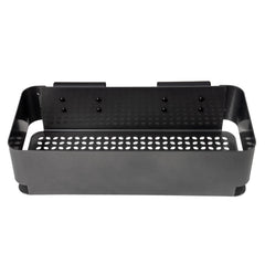 Traeger front view of Pop-and-Lock storage bin showing organized spices and easy access