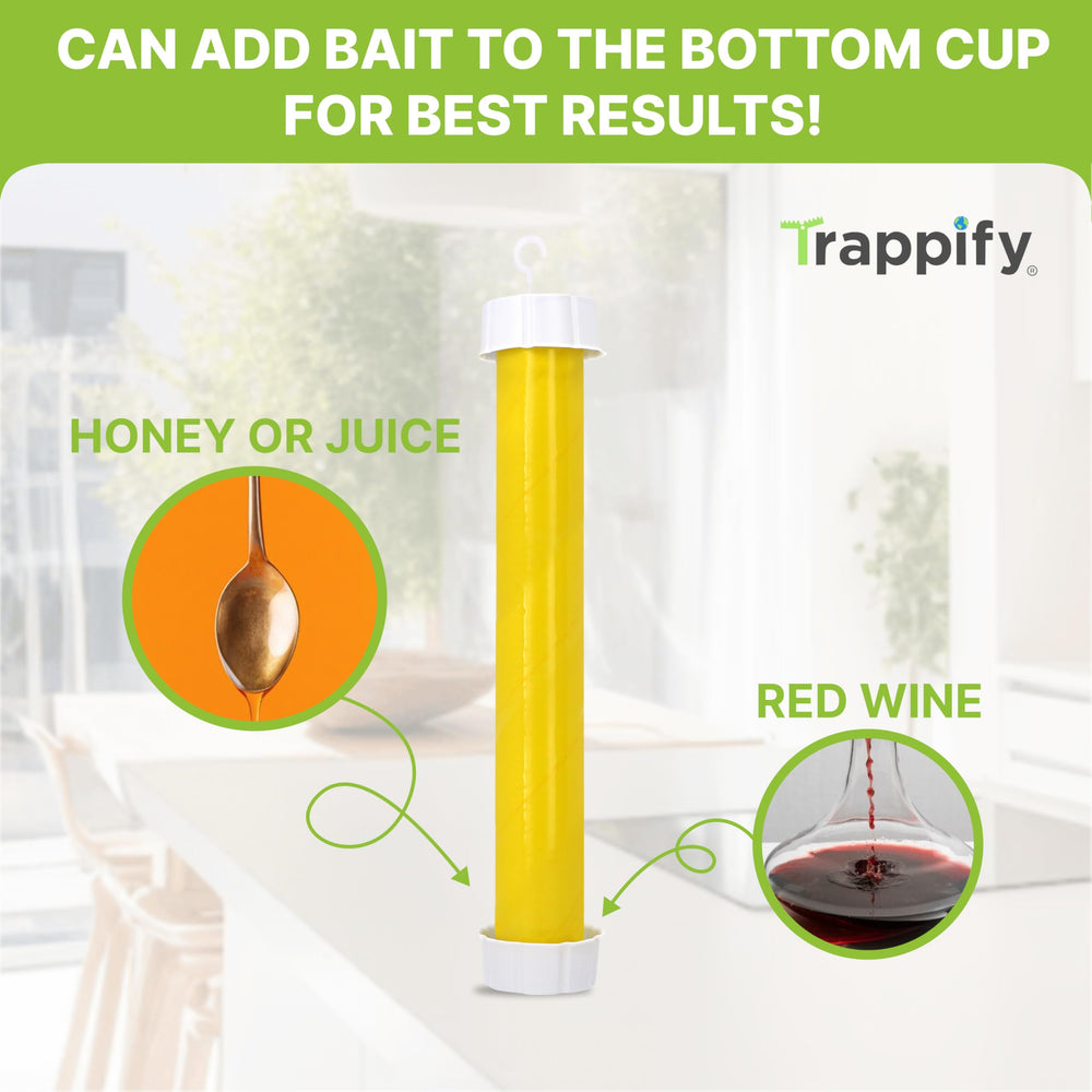 Trappify traps suspended in barn stalls lowering fly activity around animals
