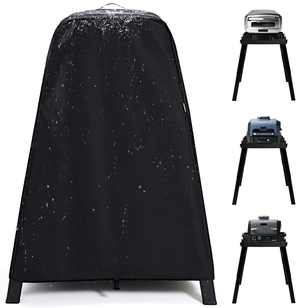 TRAVELIT front view on stand showing full coverage and protection