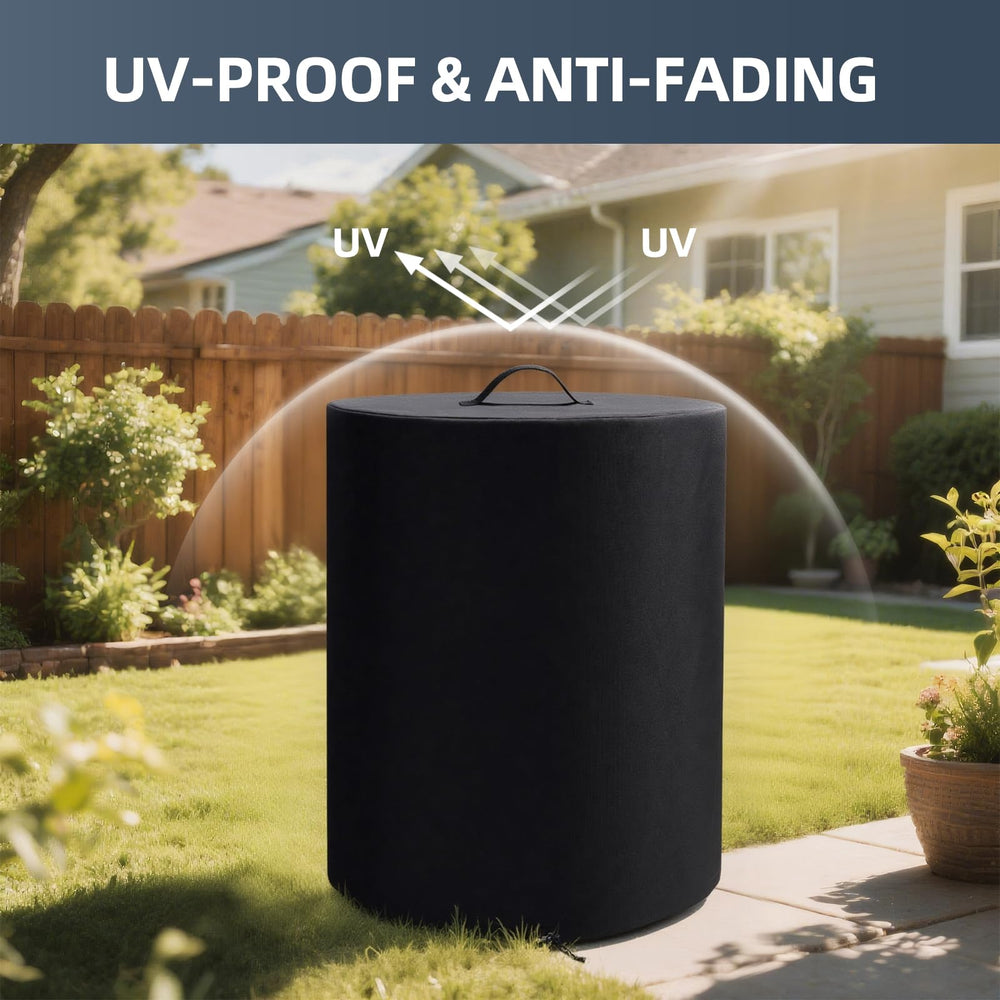 TRAVELIT covered Ninja Fireside 360 outdoors during rain protecting unit